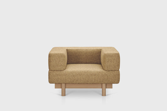 Alchemist Armchair - Recycled Wool - Decoma Granola