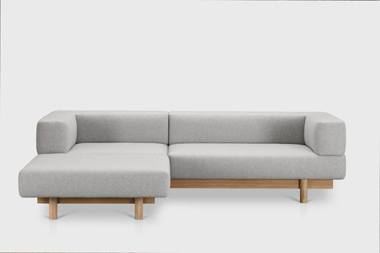 Alchemist Sofa with Chaise Longue - Recycled Wool - Audejas Floris