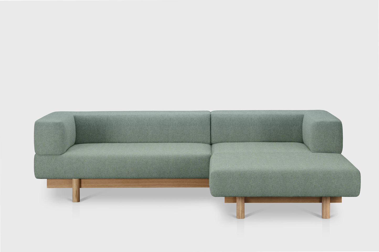 Alchemist Sofa with Chaise Longue - Wool - Camira