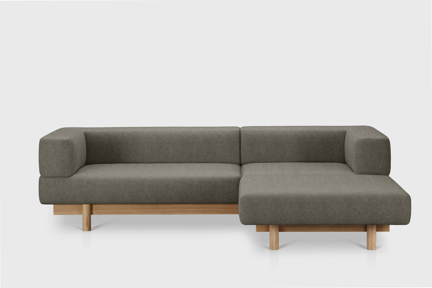 Alchemist Sofa with Chaise Longue - Wool - Camira