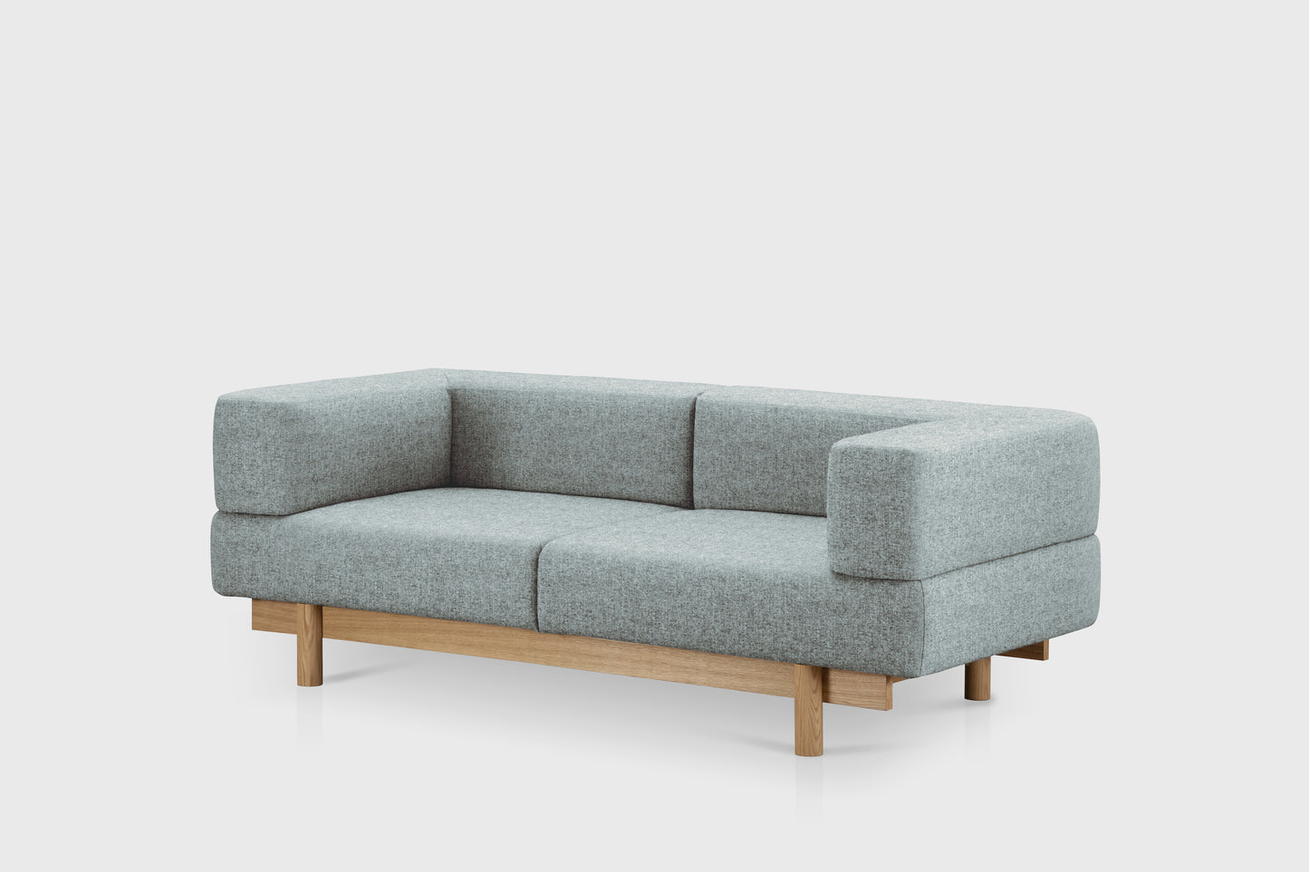 Alchemist 2-Seater Sofa - Recycled Wool - Decoma Granola