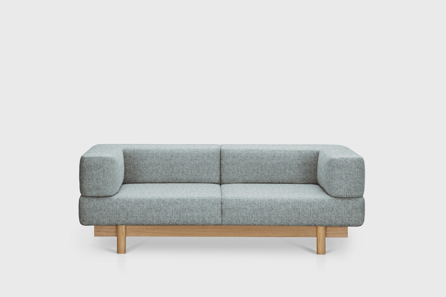 Alchemist 2-Seater Sofa - Recycled Wool - Decoma Granola