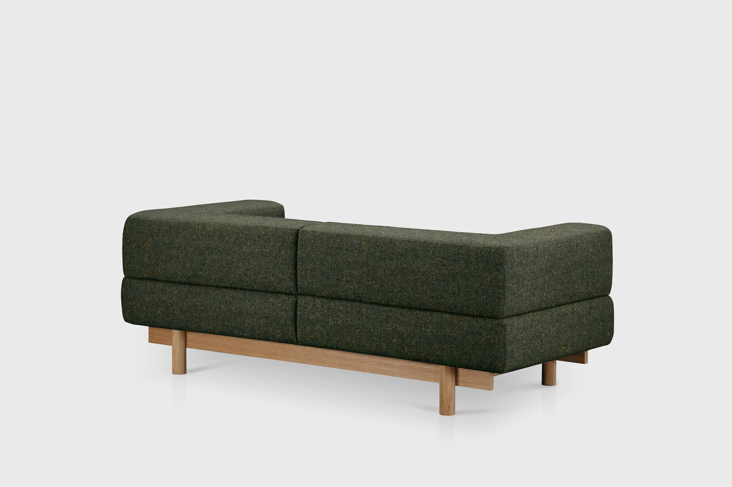 Alchemist 2-Seater Sofa - Recycled Wool - Decoma Granola