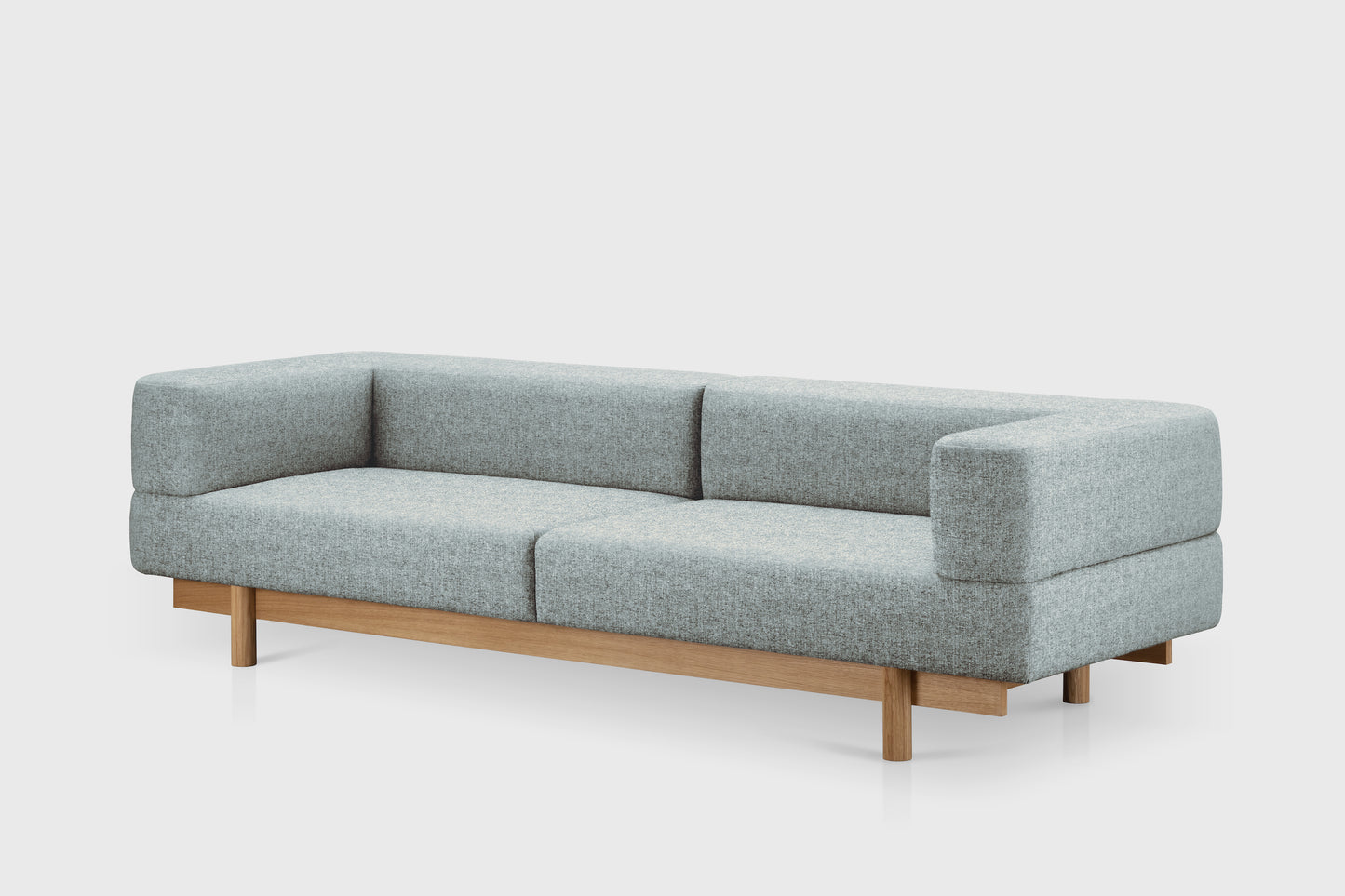 Alchemist 3-Seater Sofa - Recycled Wool - Decoma Granola
