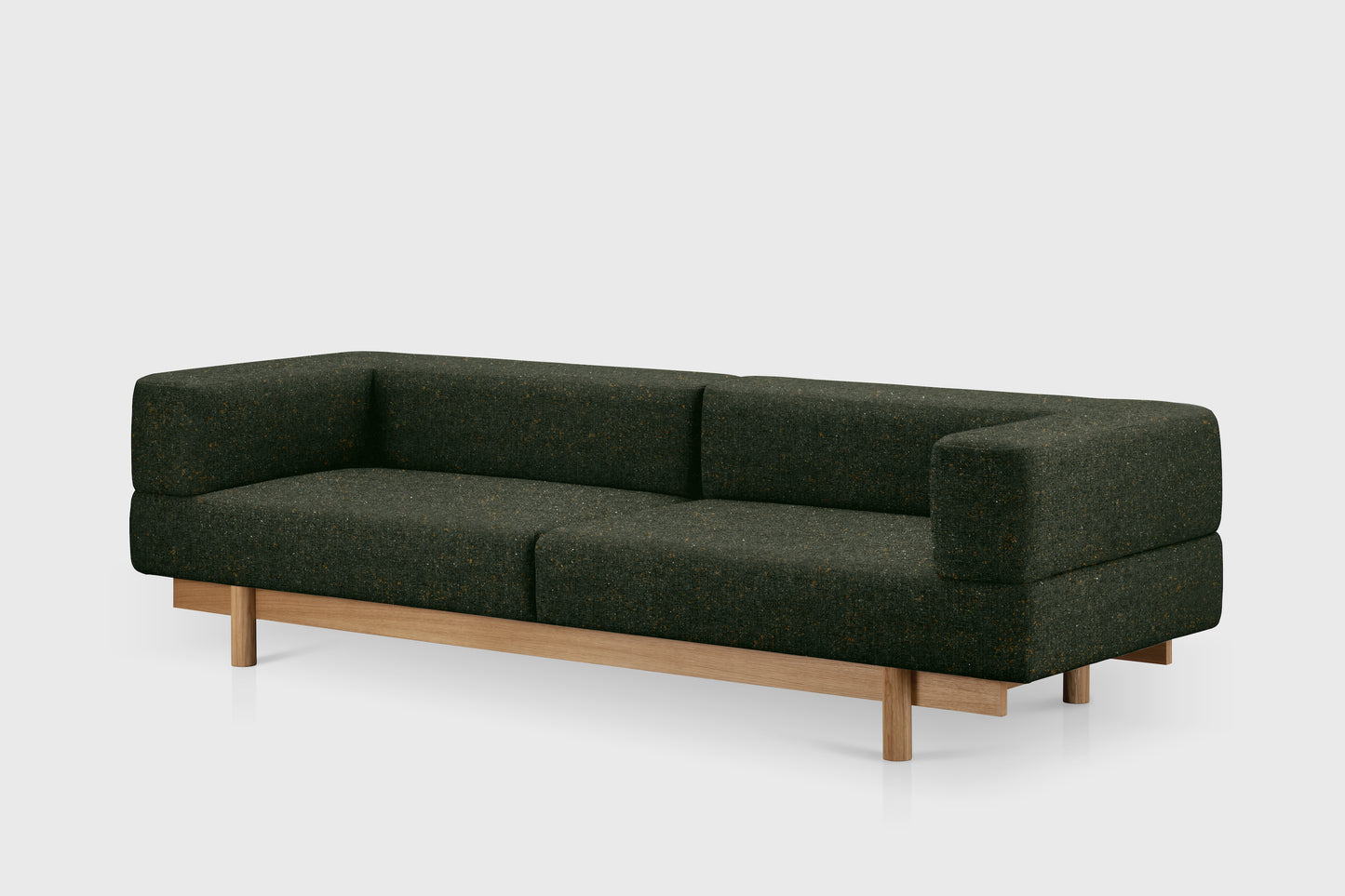 Alchemist 3-Seater Sofa - Recycled Wool - Decoma Granola