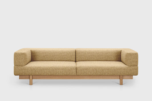 Alchemist 3-Seater Sofa - Recycled Wool - Decoma Granola