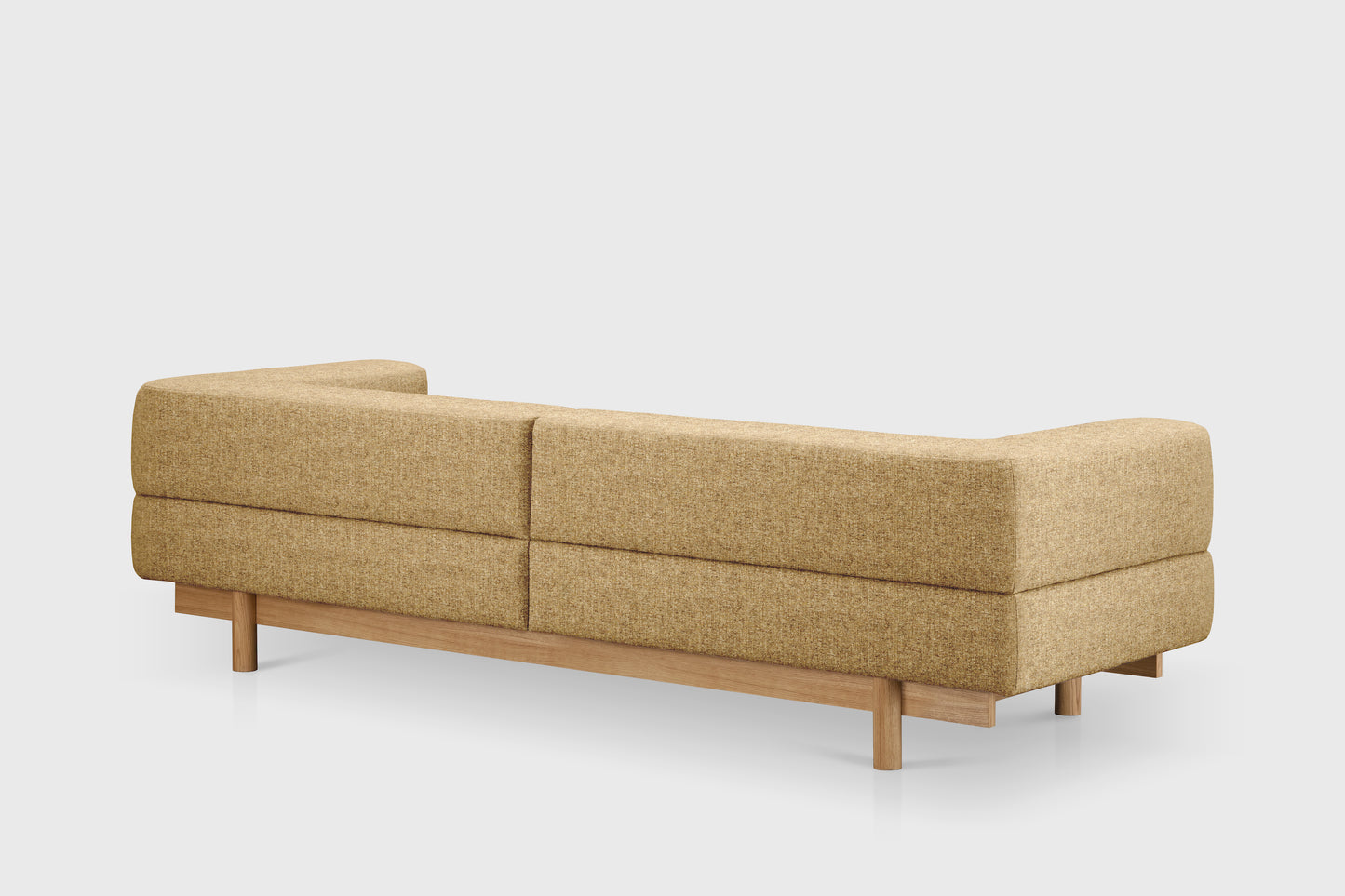 Alchemist 3-Seater Sofa - Recycled Wool - Decoma Granola