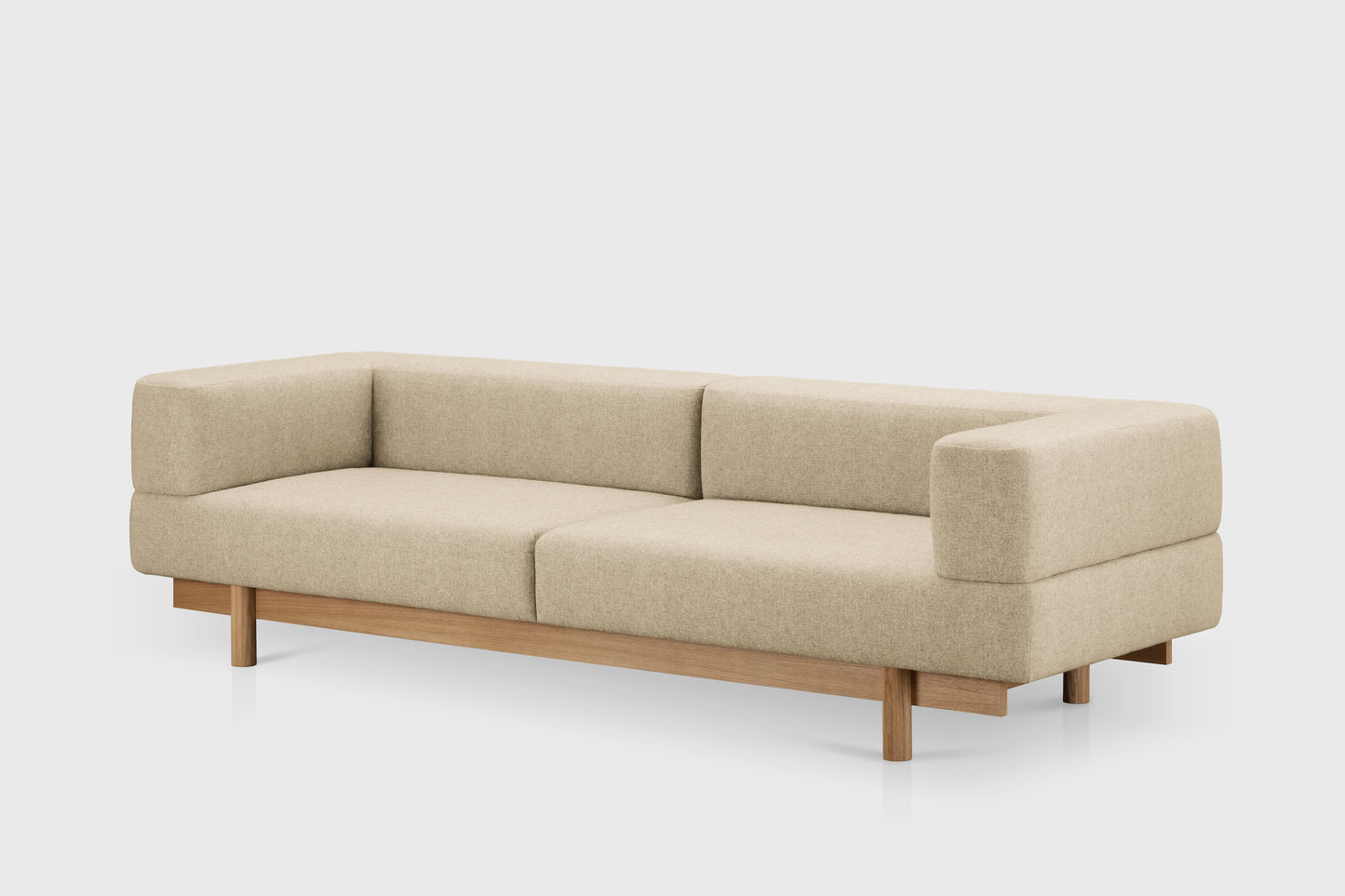 Alchemist 3-Seater Sofa - Wool - Camira