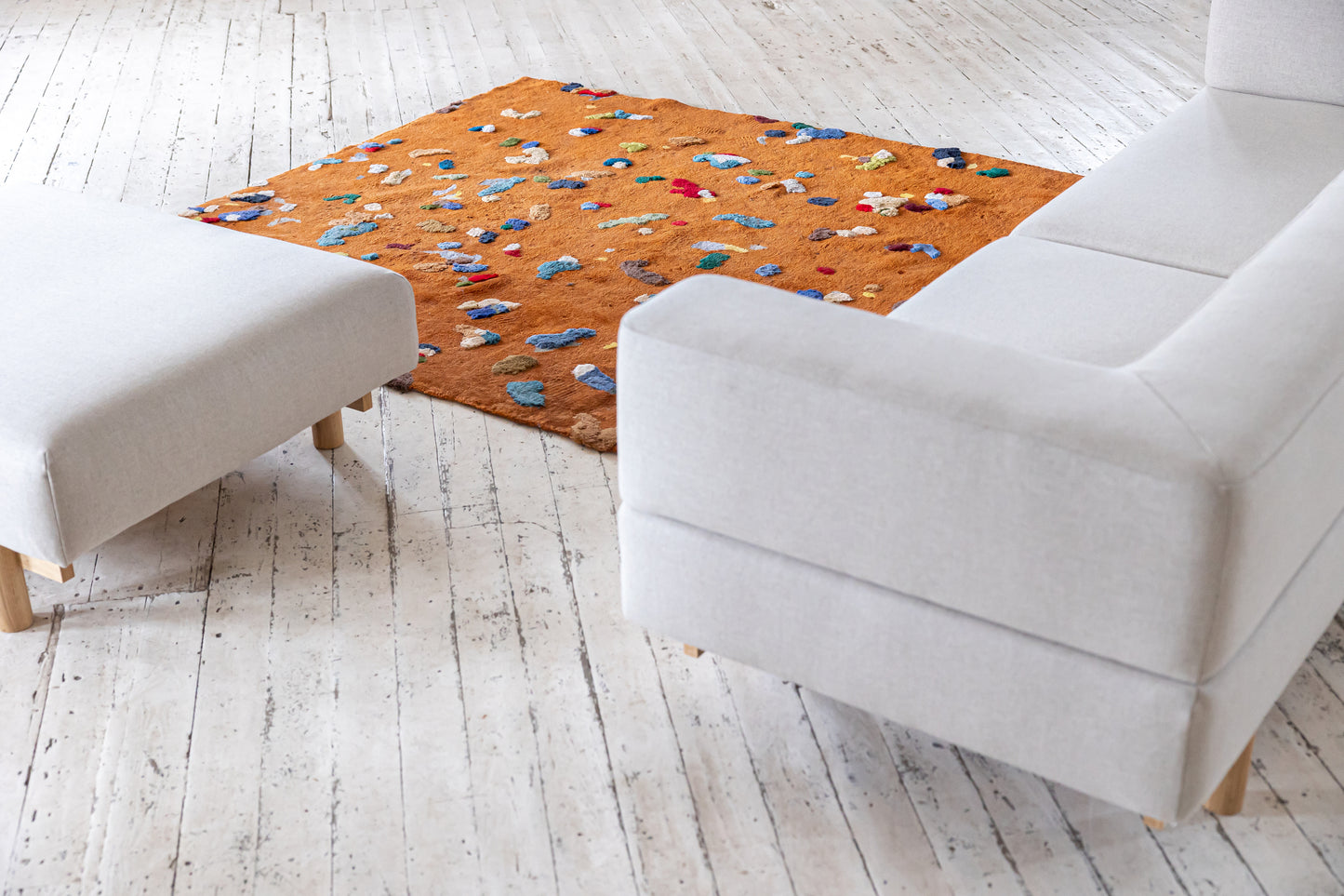 Alchemist Pouf - Recycled Wool - Audejas Floris
