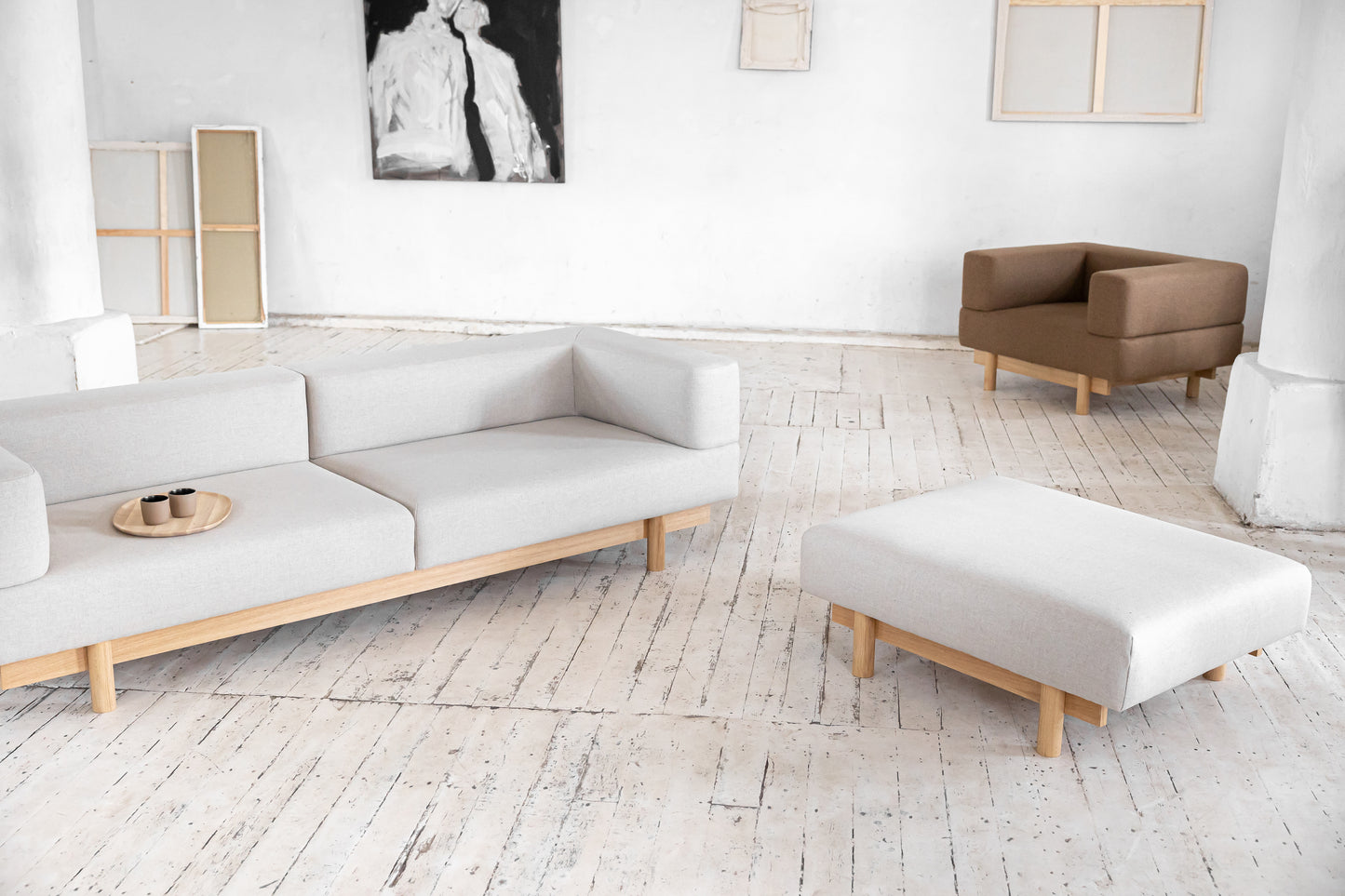 Alchemist Pouf - Recycled Wool - Audejas Floris