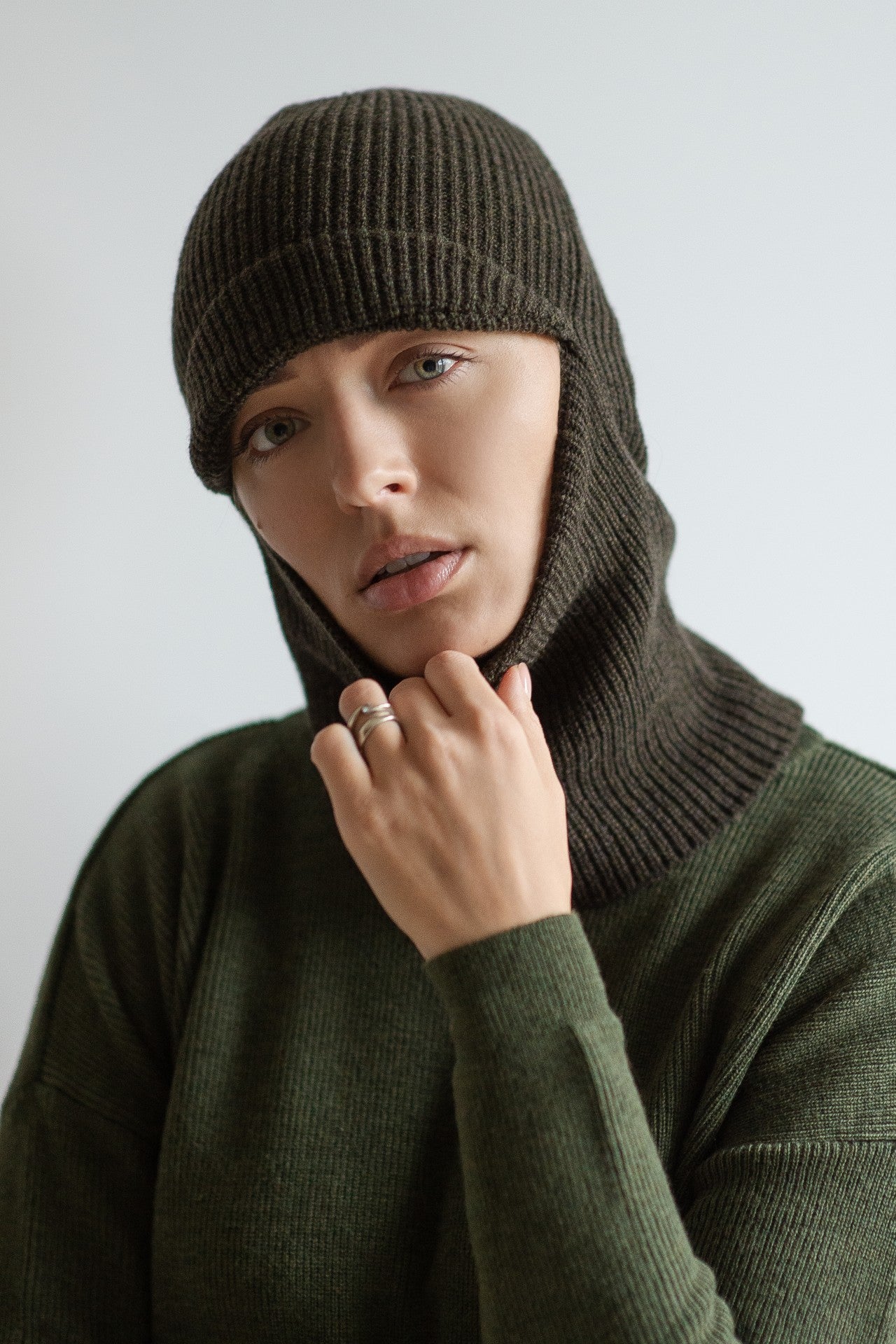 Balaclava Wool - Brown