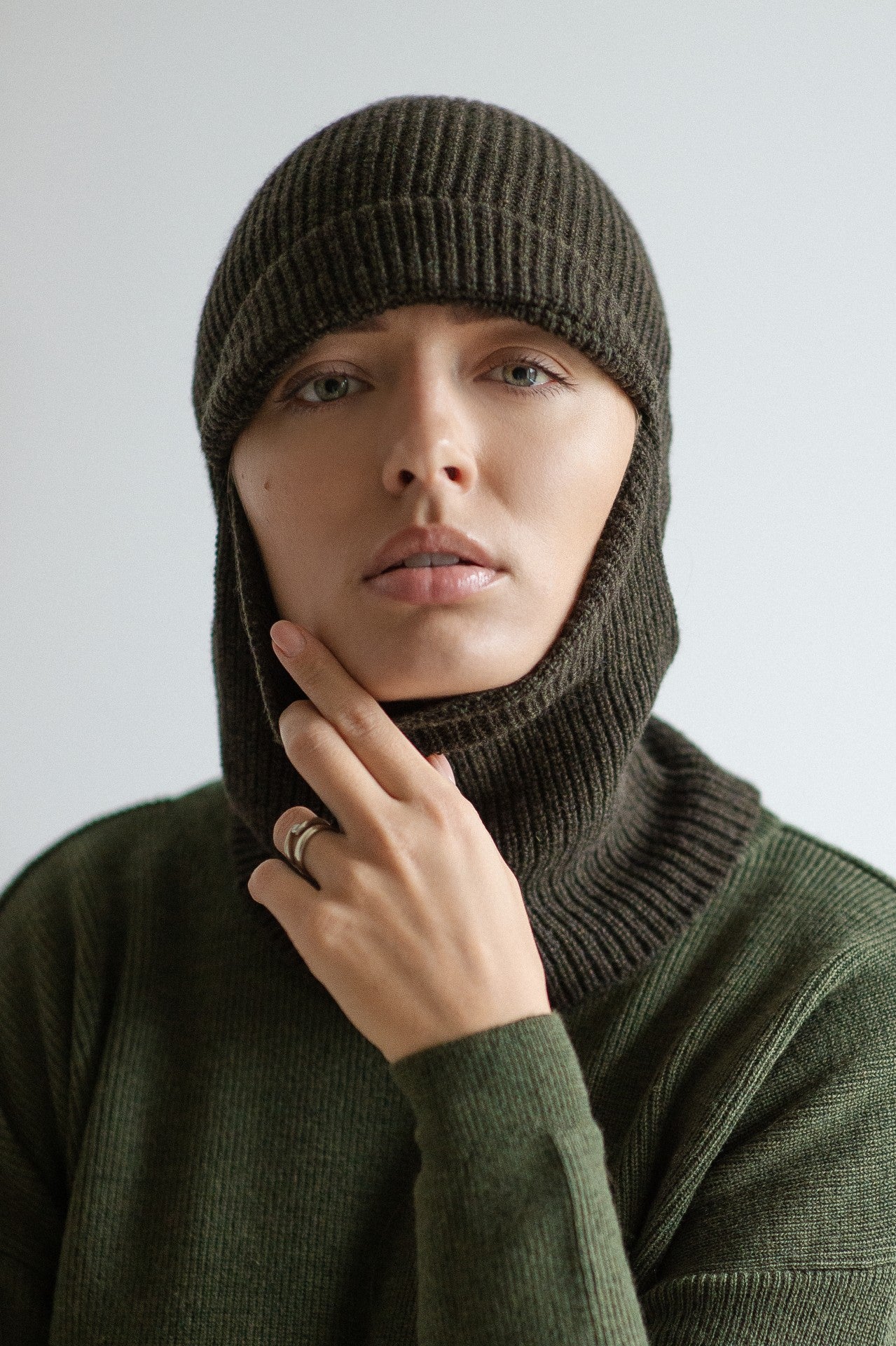Balaclava Wool - Brown