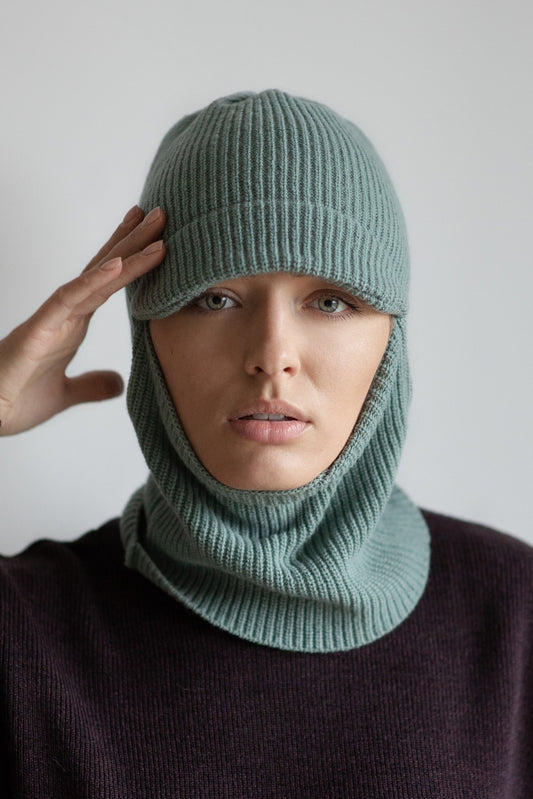 Balaclava Wool - Green