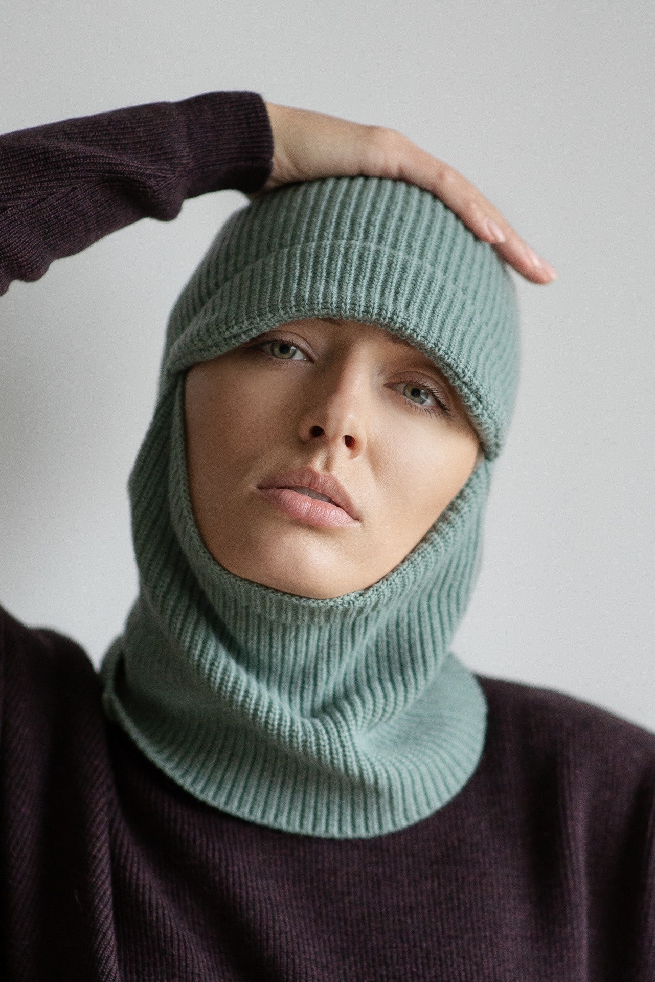 Balaclava Wool - Green