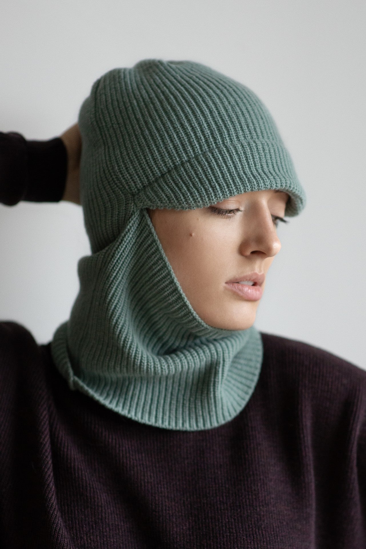 Balaclava Wool - Green