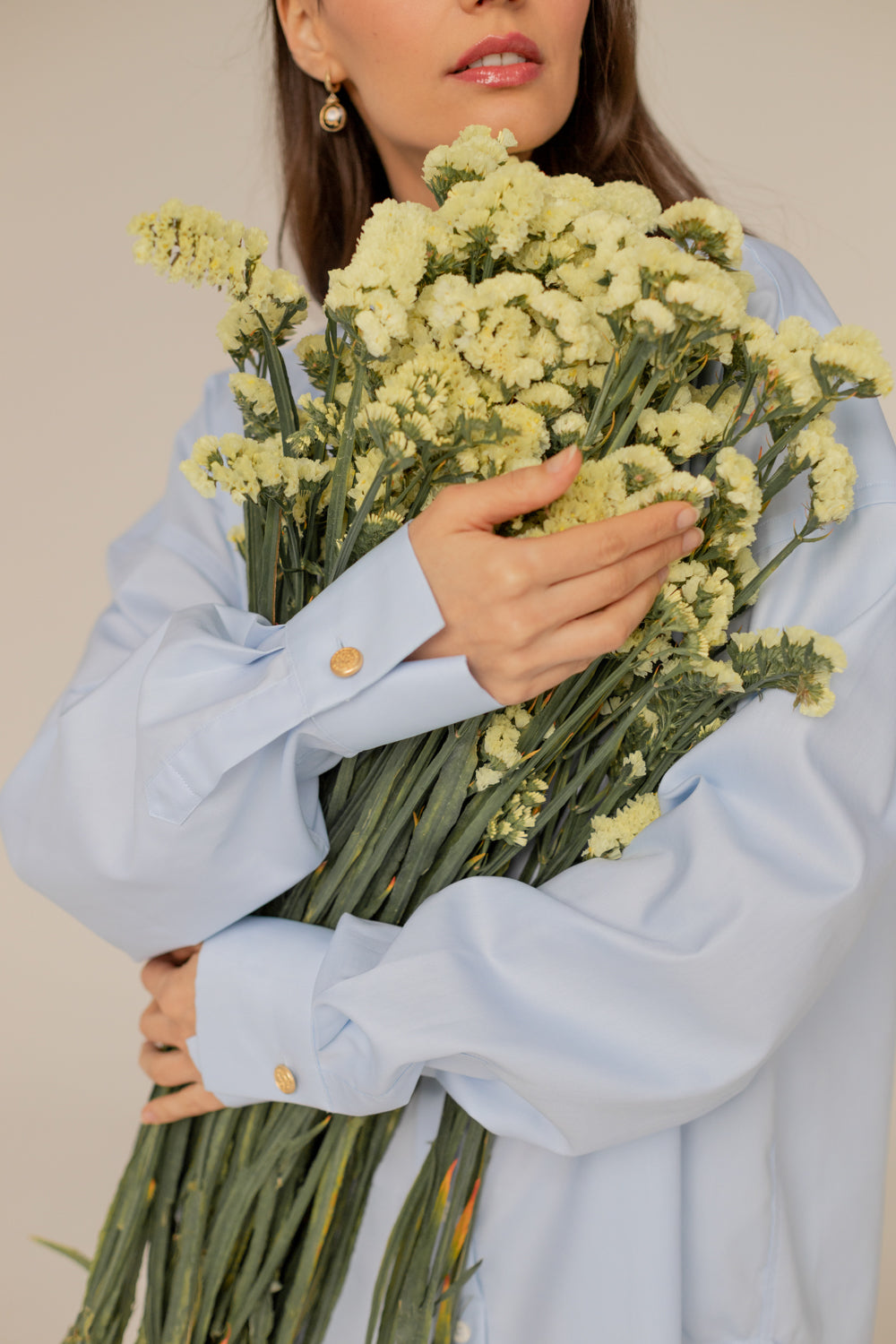 Classic Oversized Shirt - Blue