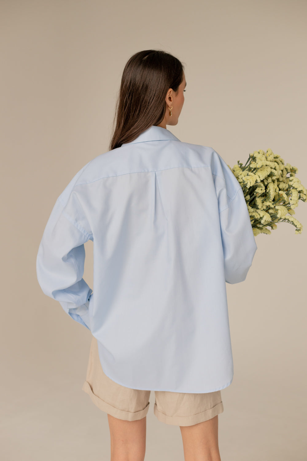Classic Oversized Shirt - Blue