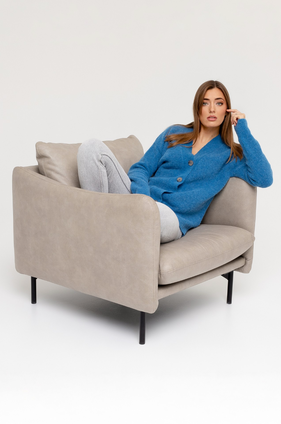 Corn Wool Sweater - Blue