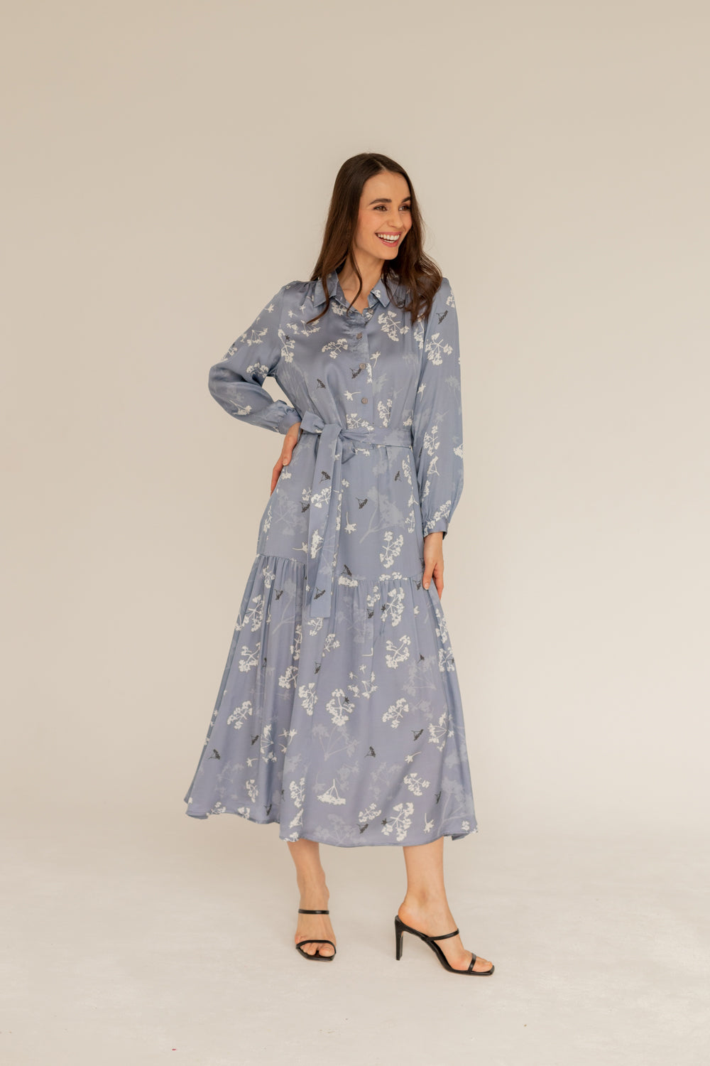 Ephemeral Flower Detailed - Maxi Dress