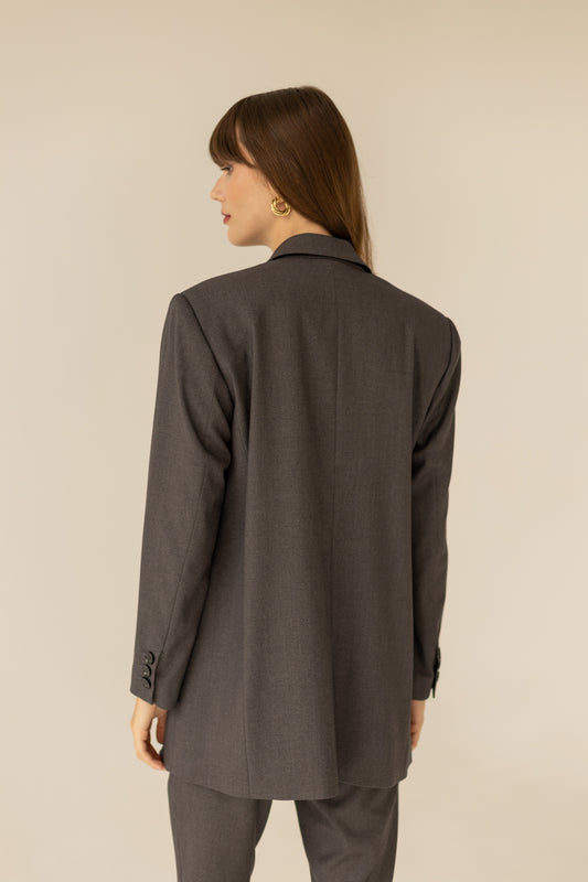 Maddison Blazer - Dark Grey