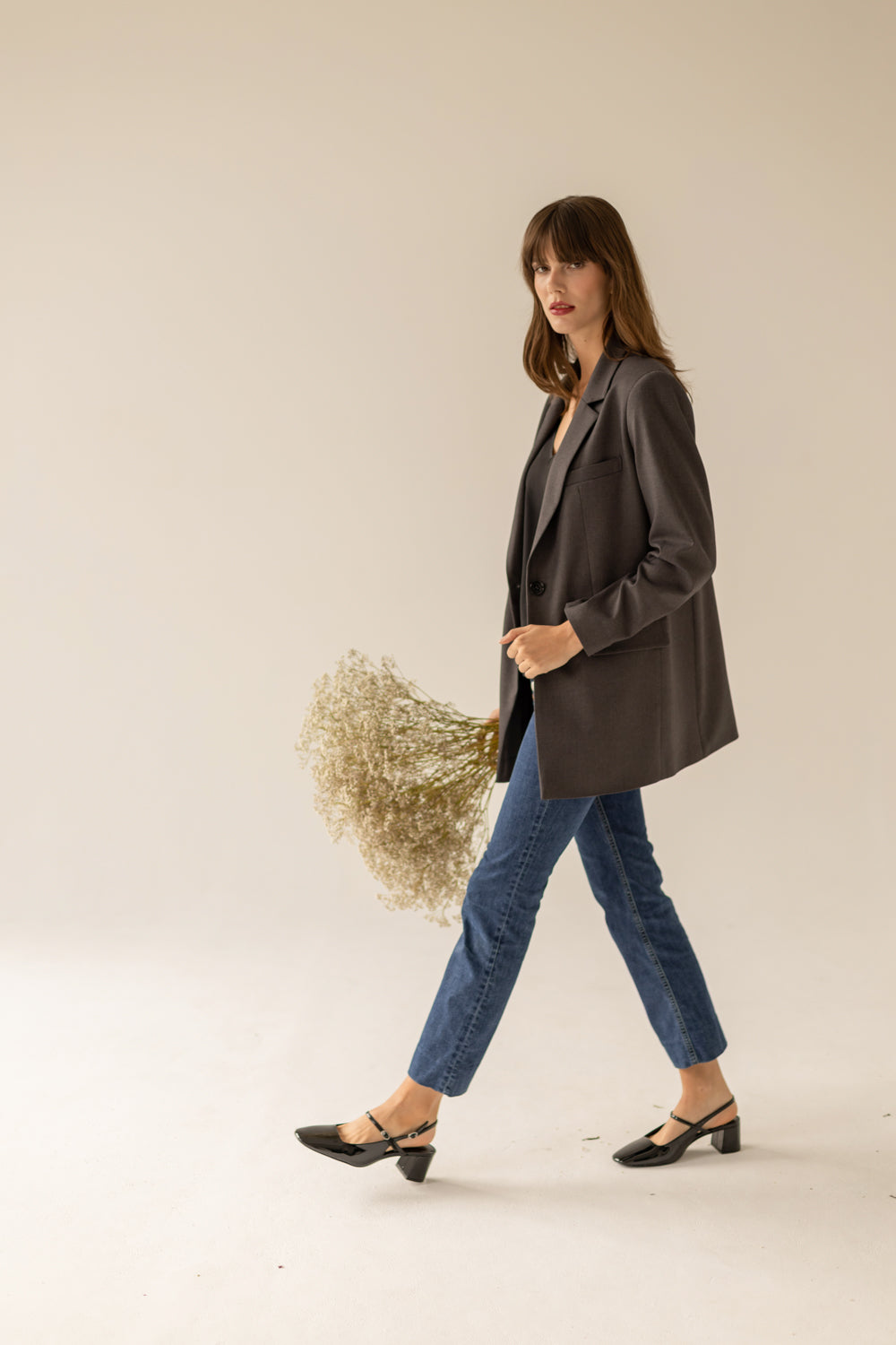 Maddison Blazer - Dark Grey