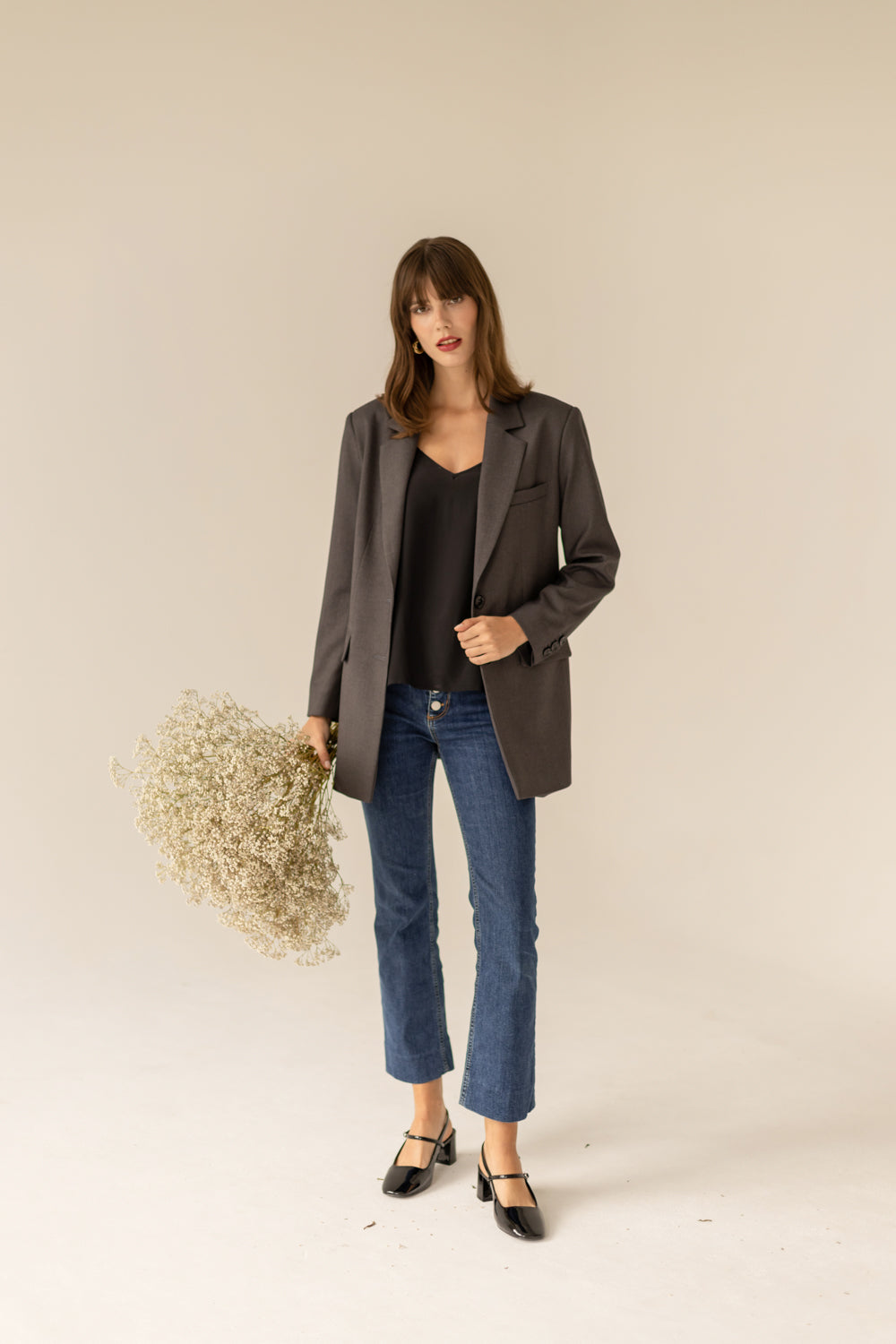 Maddison Blazer - Dark Grey