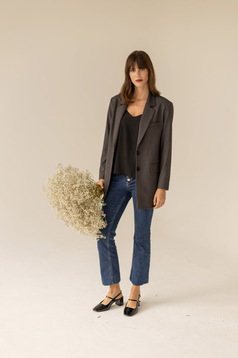 Maddison Blazer - Dark Grey