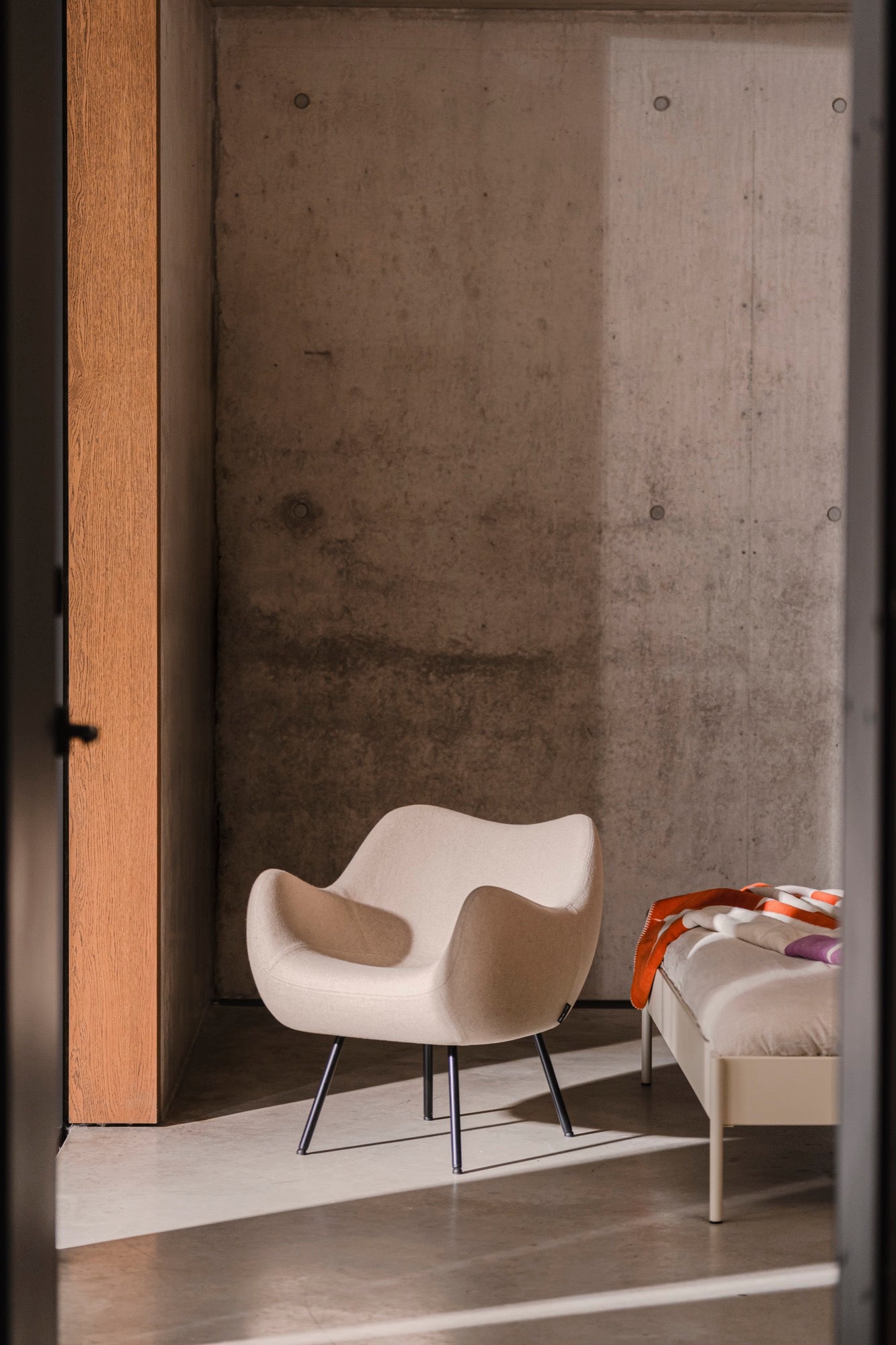 RM58 Wool Armchair