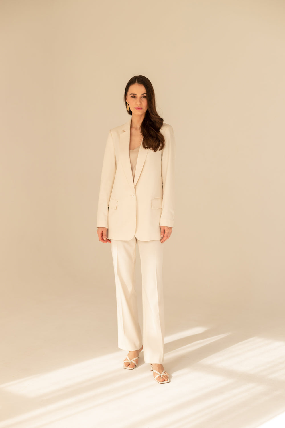 Vogue Blazer - Cream