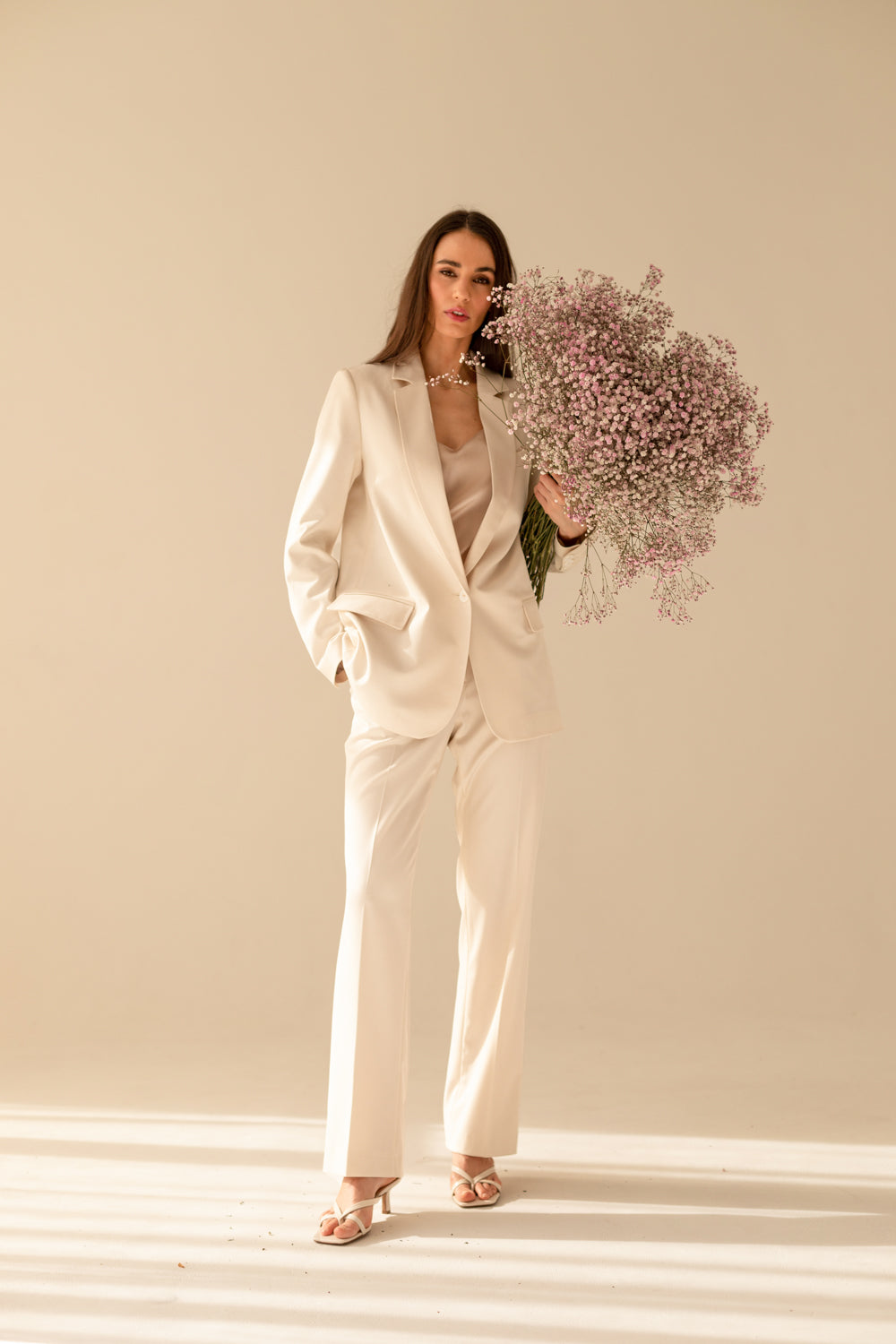 Vogue Blazer - Cream