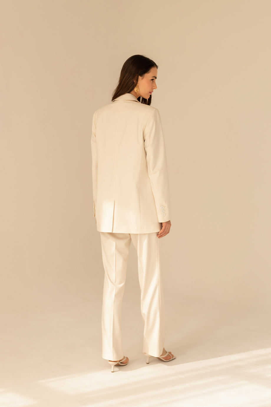 Vogue Blazer - Cream