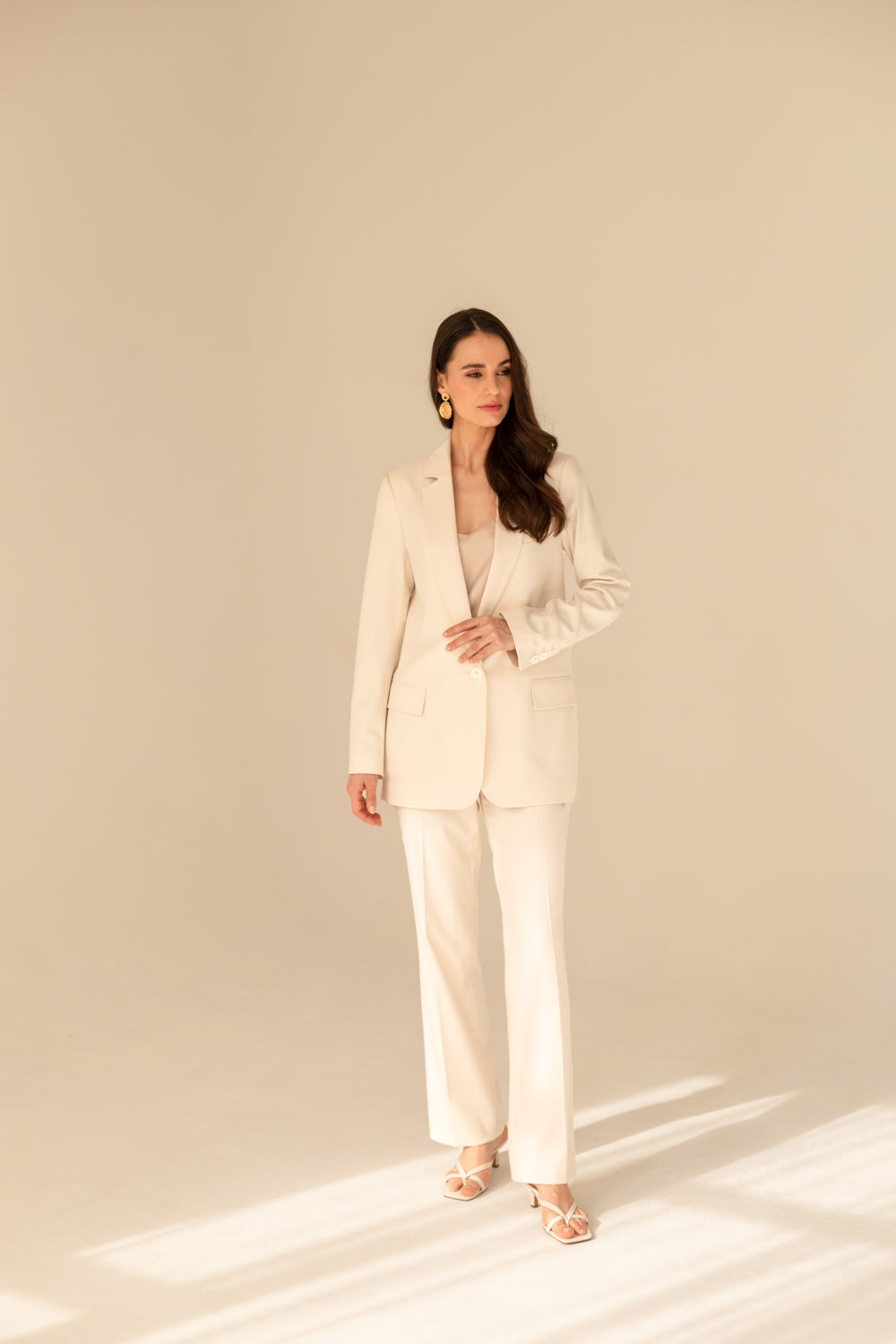 Vogue Blazer - Cream