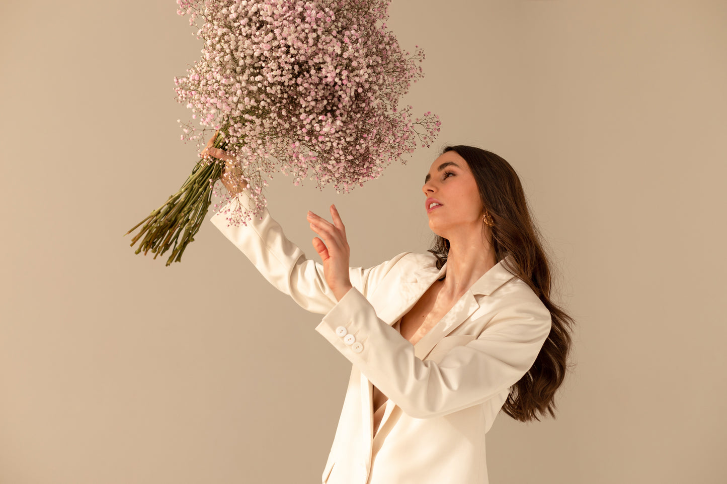 Vogue Blazer - Cream