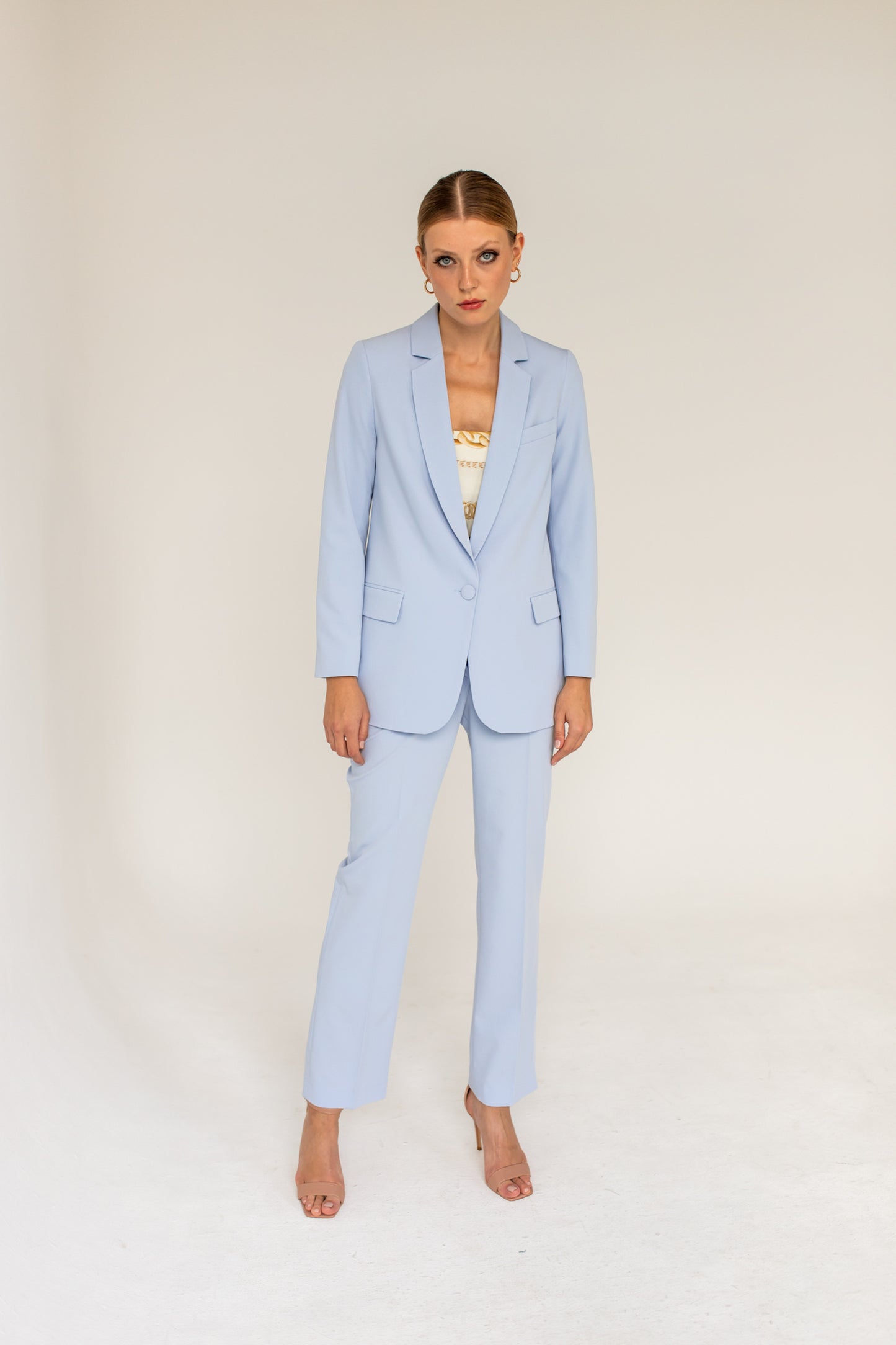 Vogue Blazer - Light Blue