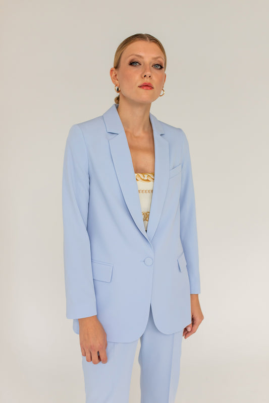 Vogue Blazer - Light Blue