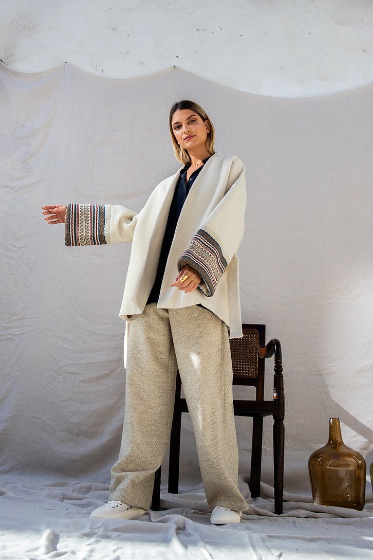 Selenite Wool Coat