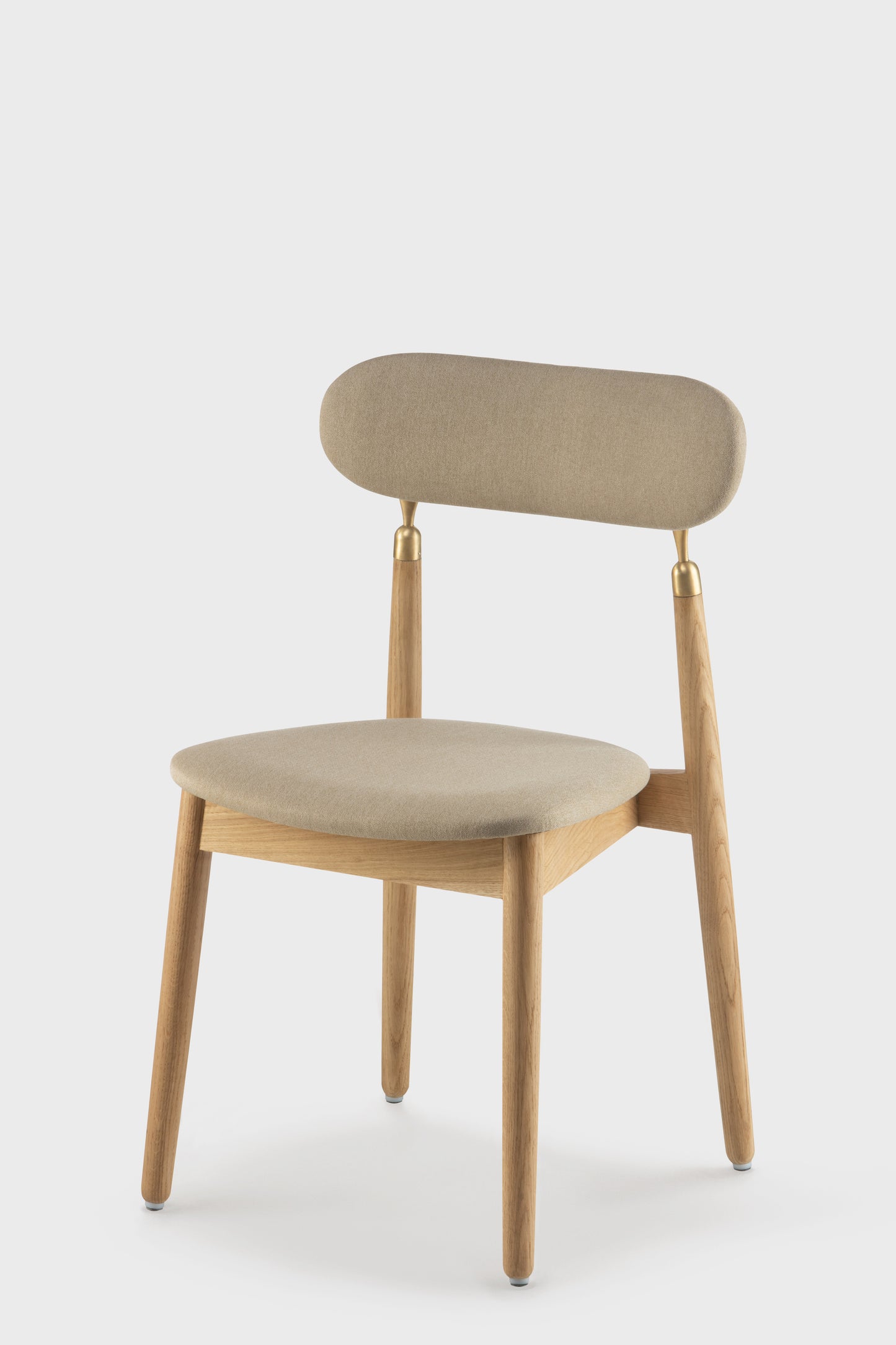 oak kitchen & dining room beige woven chair