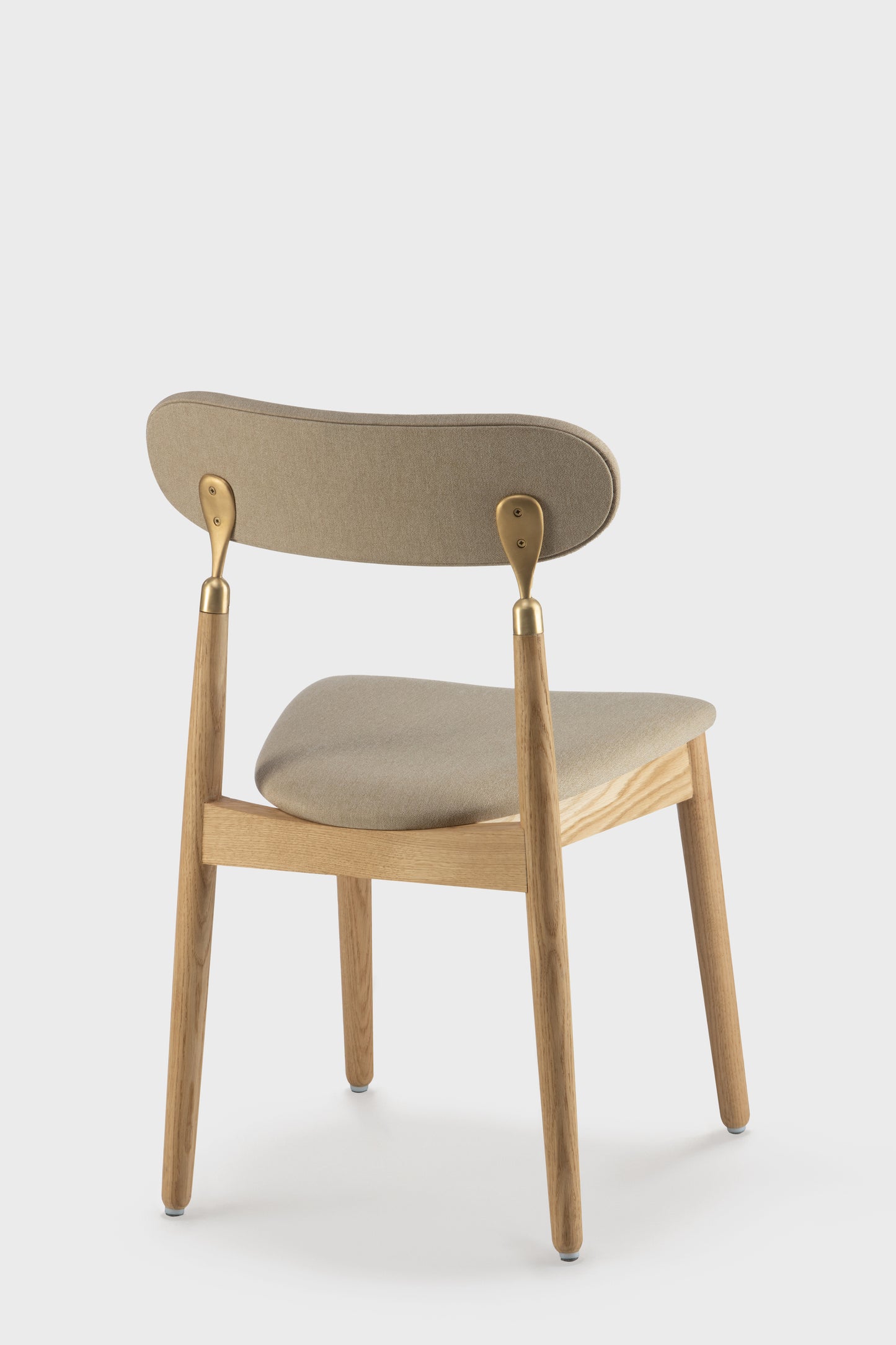 oak kitchen & dining room beige woven chair