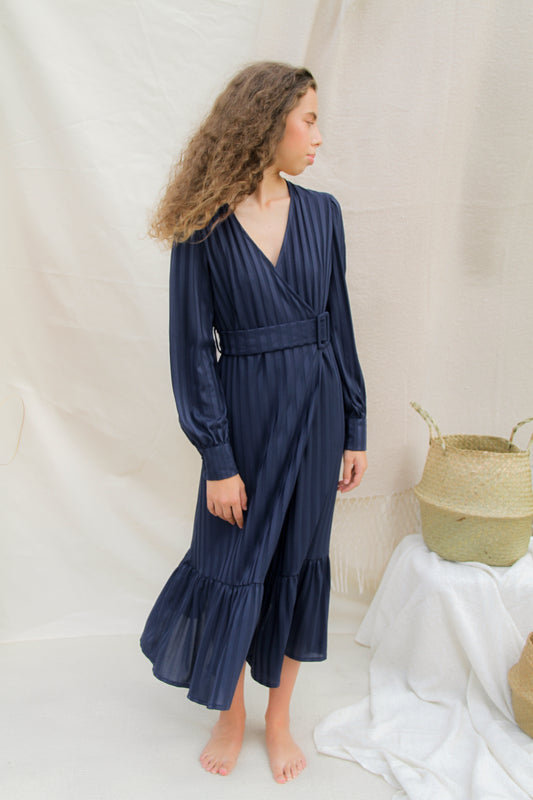 Maia Cupro Maxi Dress