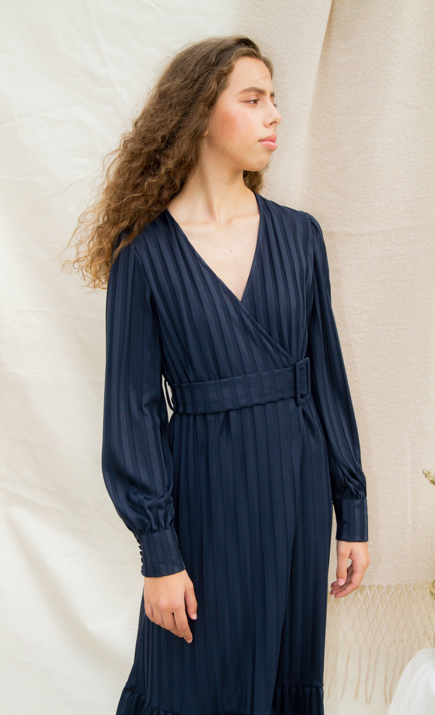 Maia Cupro Maxi Dress