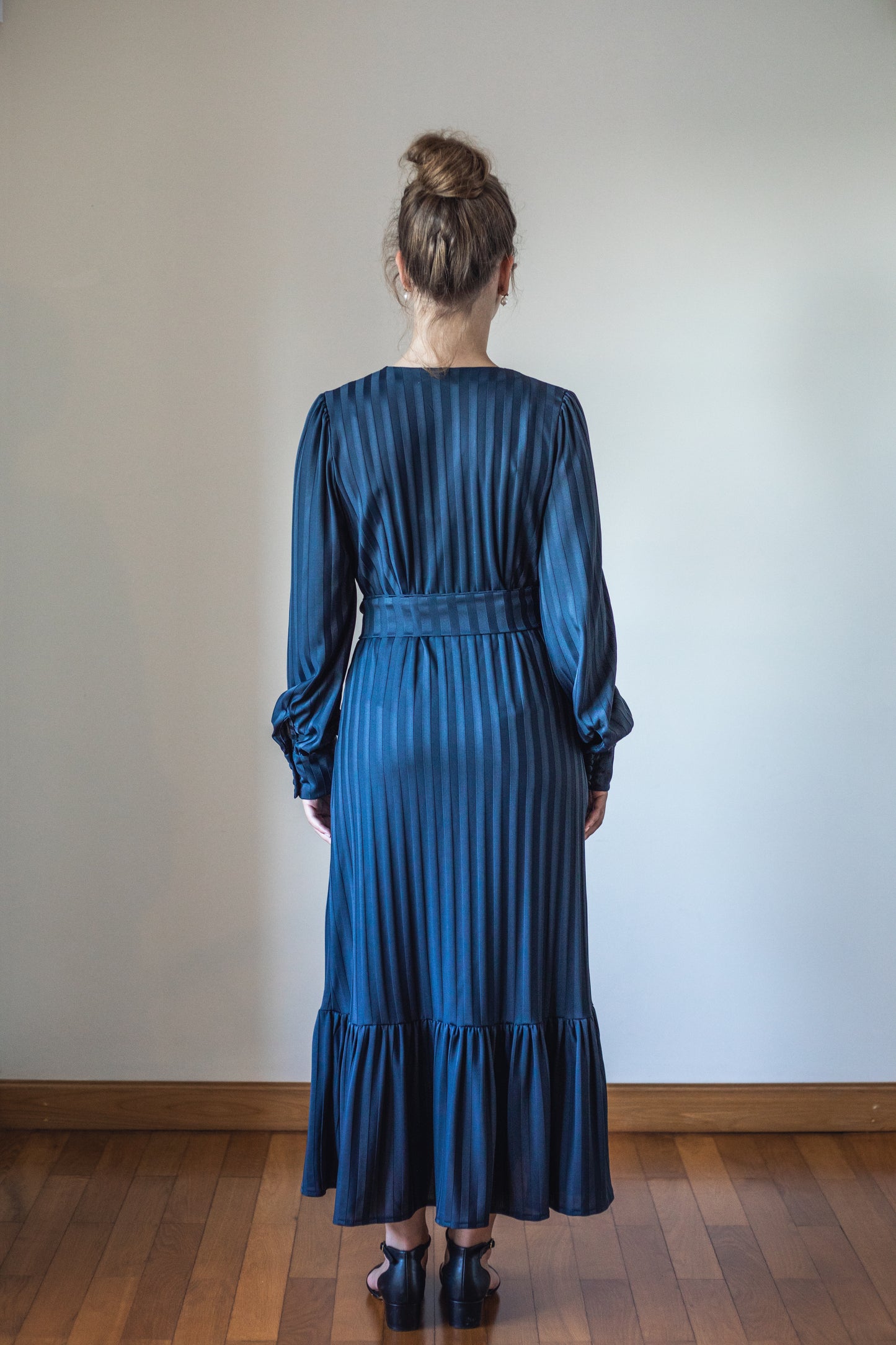 Maia Cupro Maxi Dress