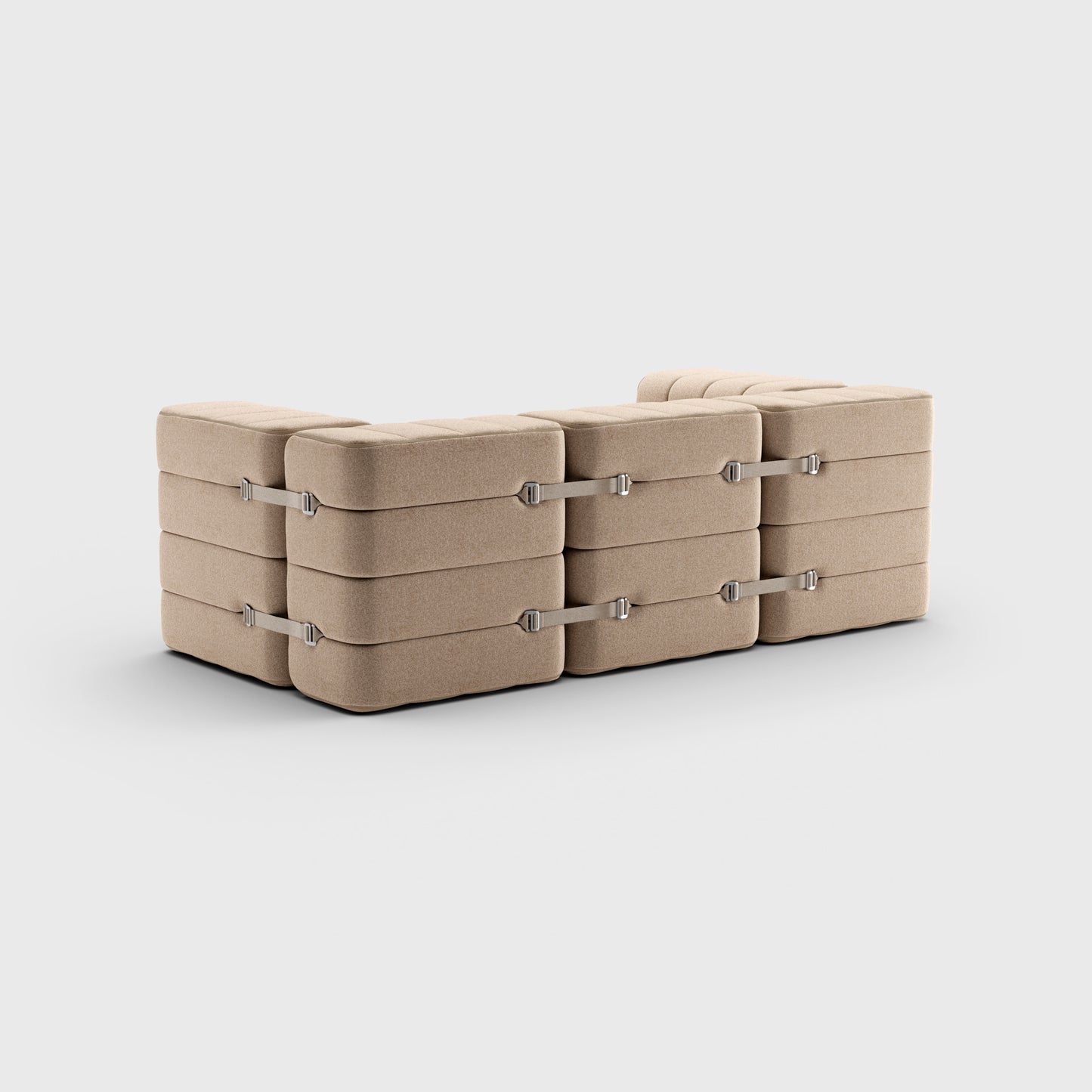 Curt Set 7 Modules – Fabric Dama Wool