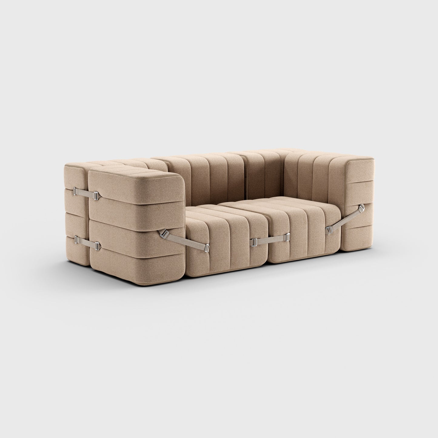 Curt Set 7 Modules – Fabric Dama Wool