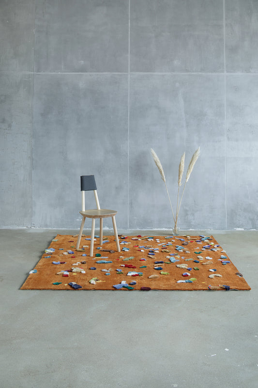 Chaos Linen Rug 200 X 200