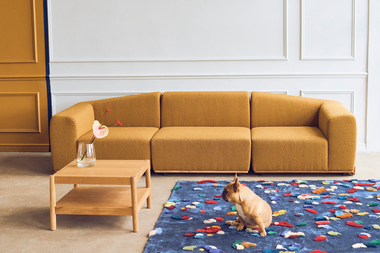 Chaos Linen Rug 250 X 250