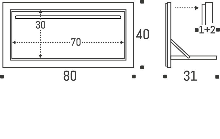 Fläpps Hang Rail 80×40