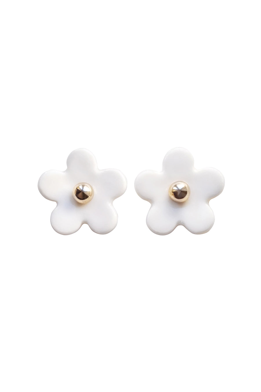 Everyday Porcelain Daisy Stud Earrings