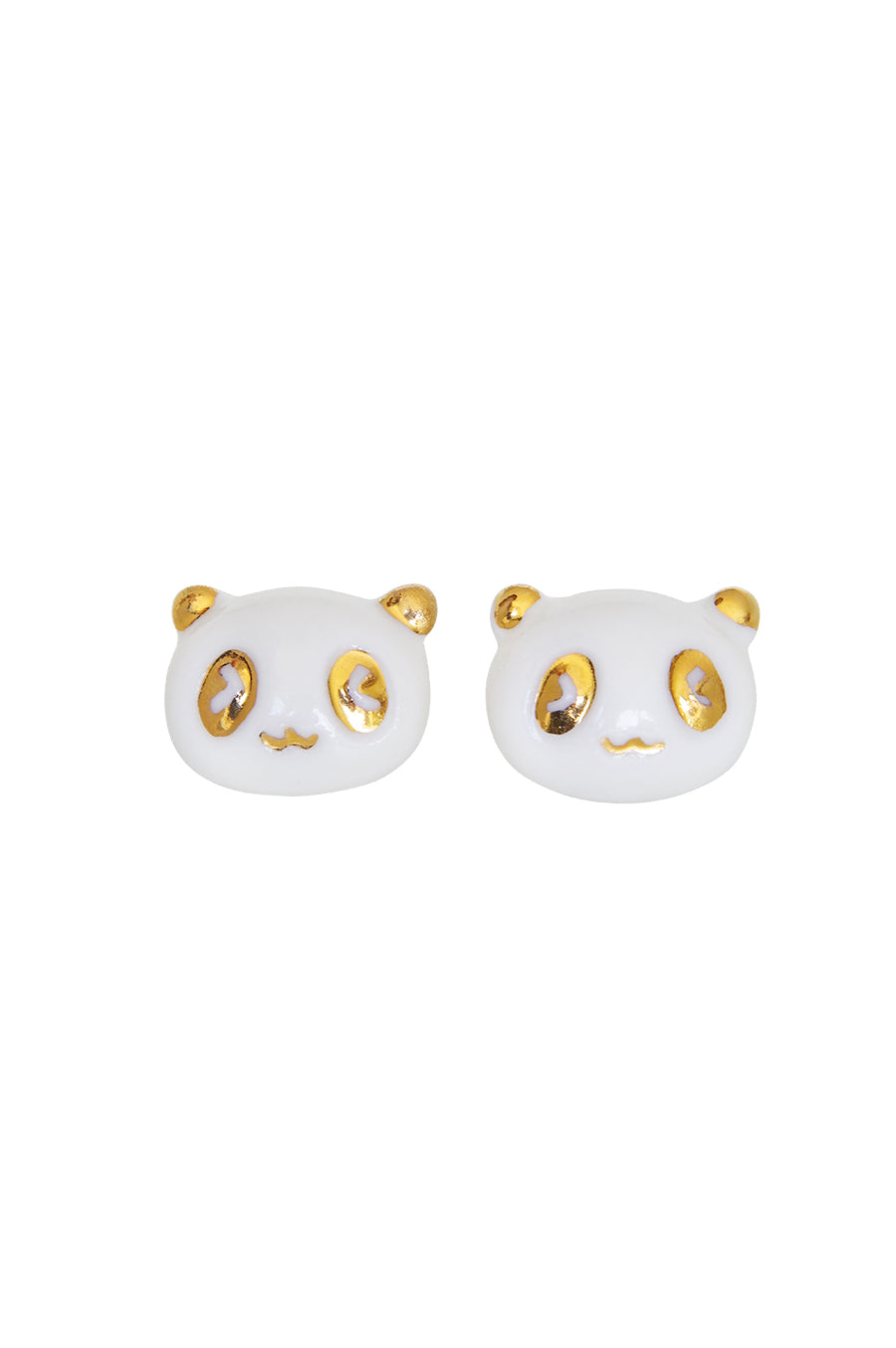 Lucky Panda Stud Earrings