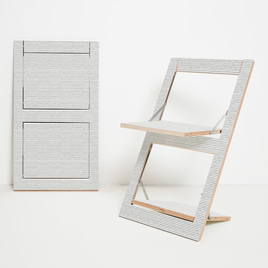 Fläpps Folding Chair – Watercolor Stripes