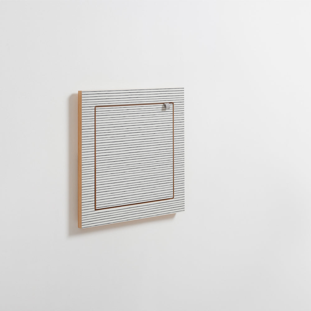 Fläpps Shelf 40×40 – Watercolor Stripes